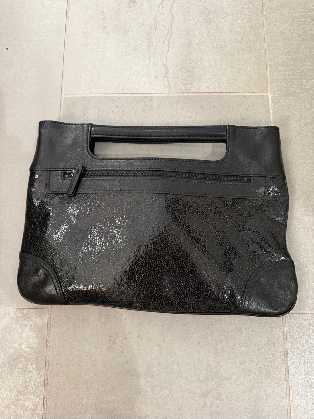 Longchamp Le Roseau patent Leather Tote with